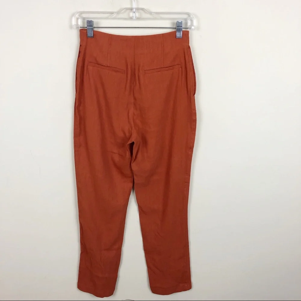 Aritiza Wilfred Cherice Linen Blend Cigarette Pant